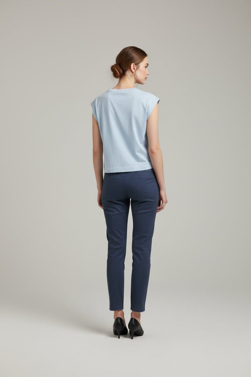 Circolo 1901 Tank Top Jersey - Baumwolle Hellblau