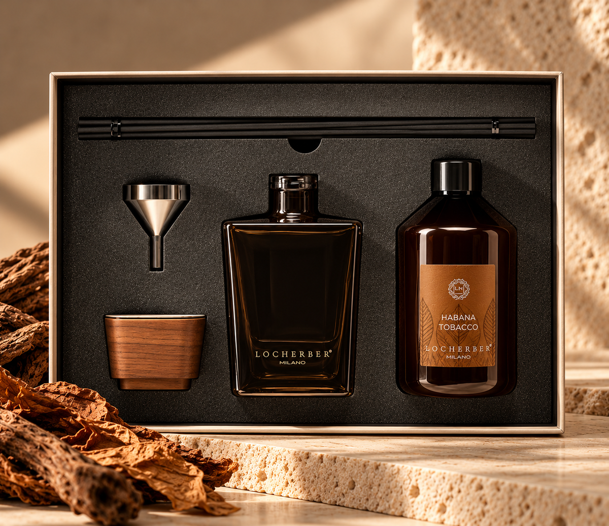 LOCHERBER MILANO Habana Tobacco Gift Box 500 ml | JASIS