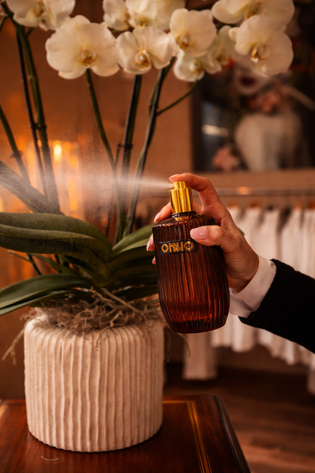 Raumspray Glas von ONNO - Ginger Fig