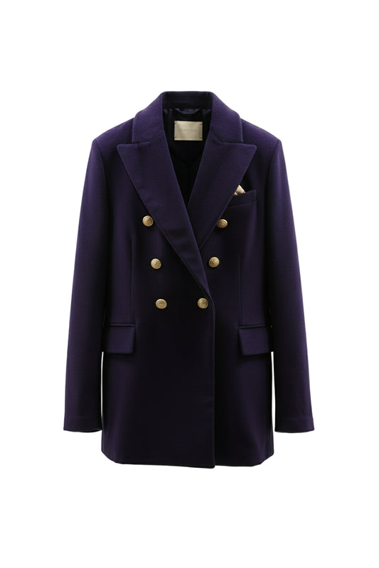 Circolo 1901 Double Breast Blazer Damen – Blue Violet