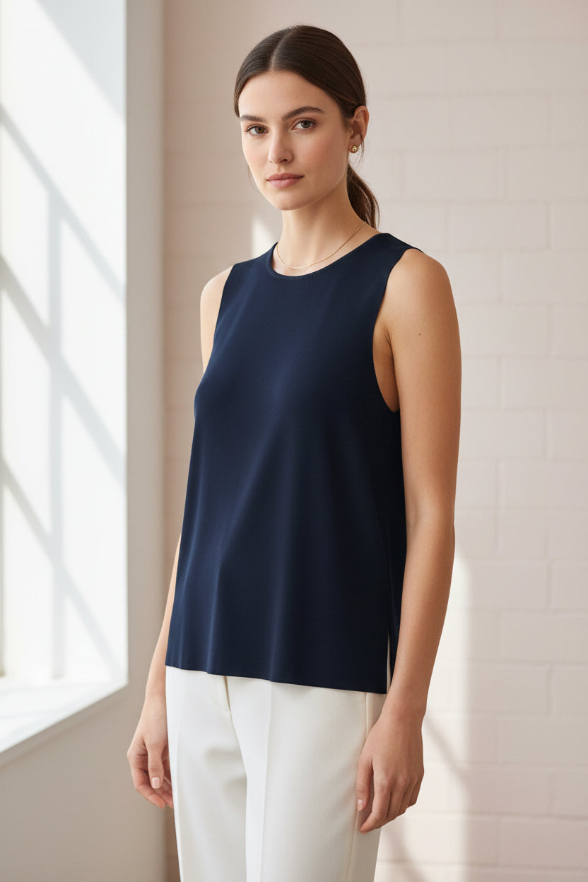 Aldo Martins Top Bastia - Viskose Schwarz Gr. L