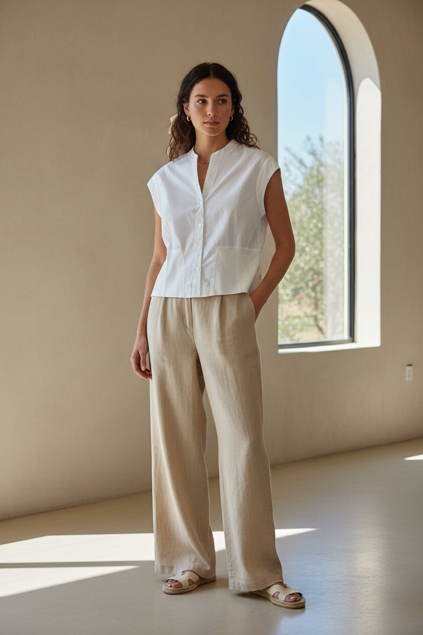 Bluse European Culture – Weiss