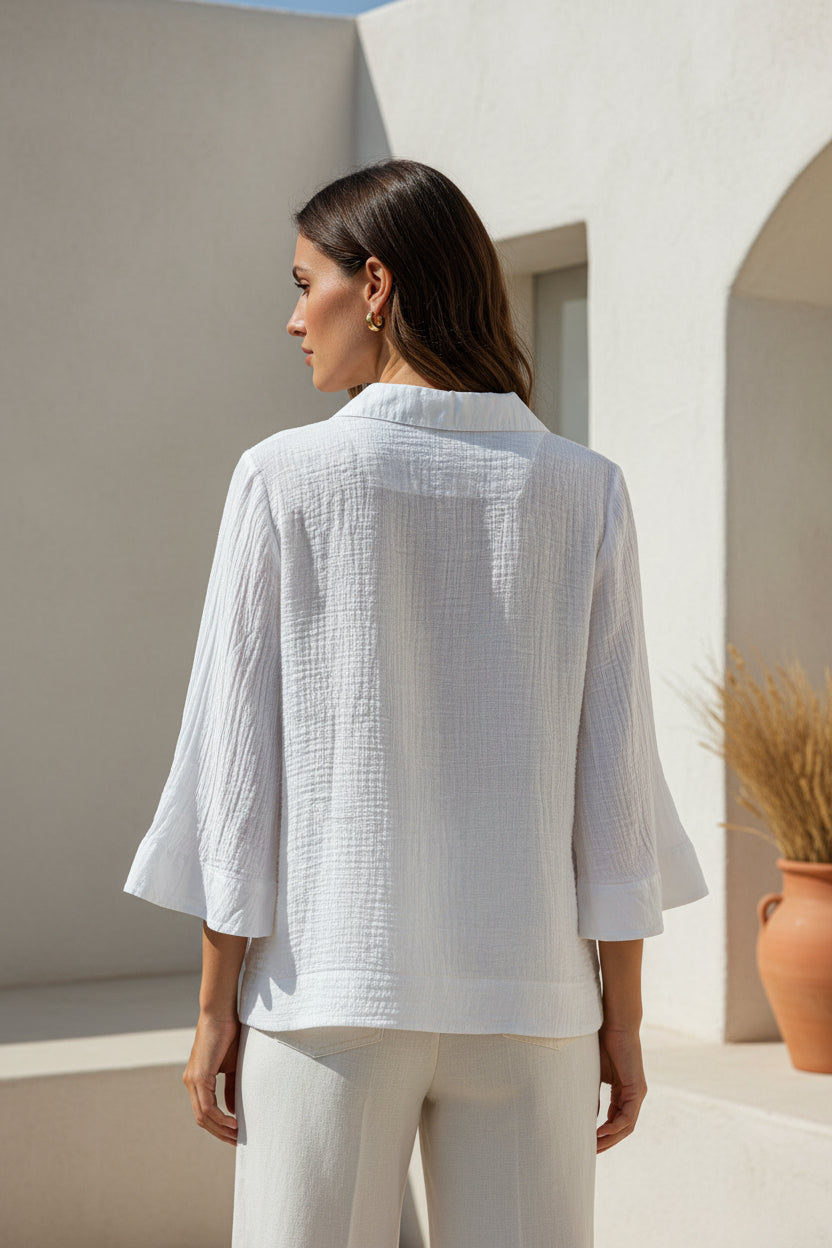 Bluse European Culture – Weiss