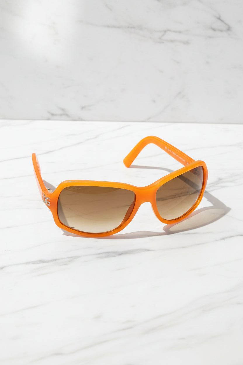 Dolce & Gabbana Sonnenbrille DG 4085 – Orange, Made in Italy