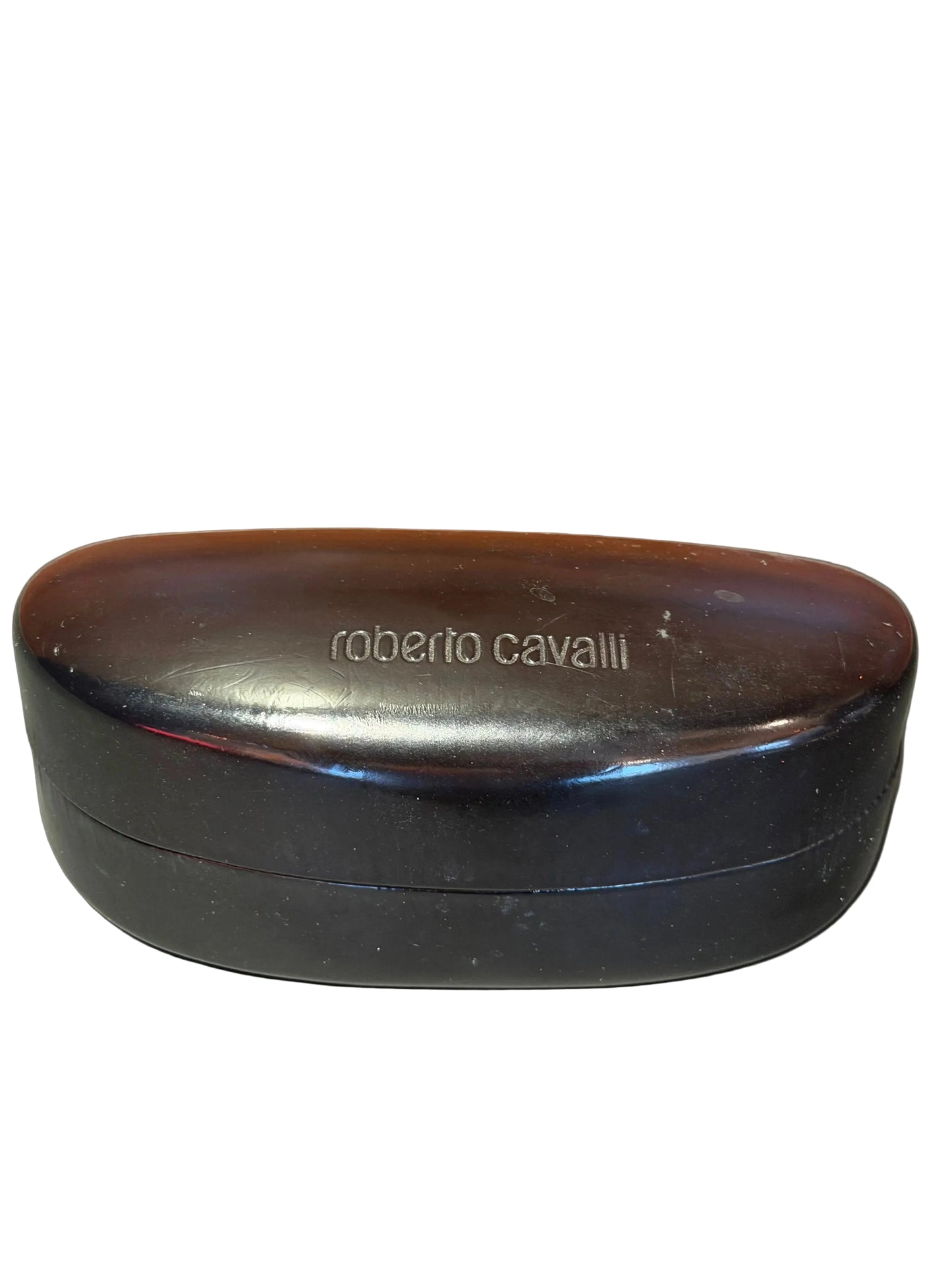 Roberto Cavalli Sonnenbrille – Schwarz/Gold, Made in Italy
