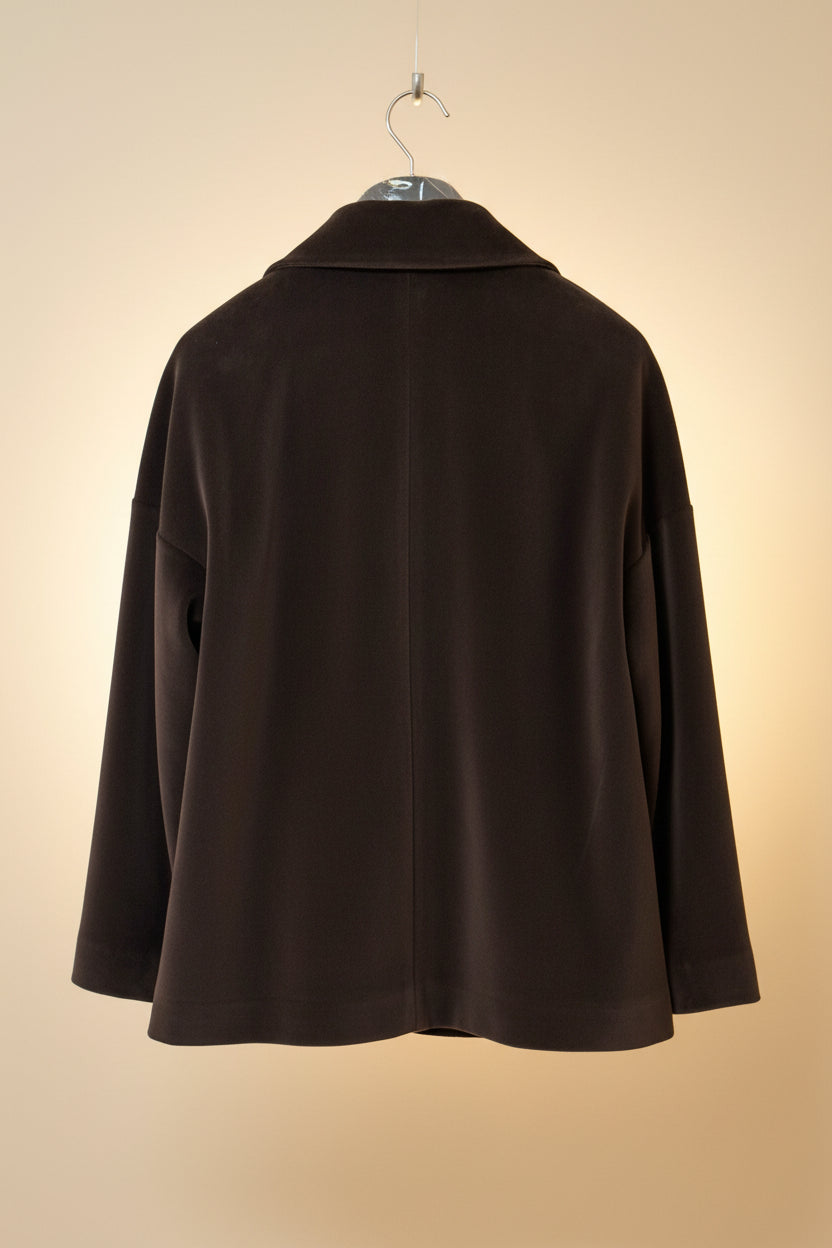 Circolo Jacke Caban Velours FD4065 – Corteccia